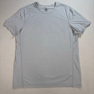 Reigning Champ Lightweight T-Shirt Men's M‎ Gray Polyester Perforated Breathable